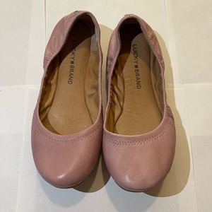 Lucky brand pink ballet flats